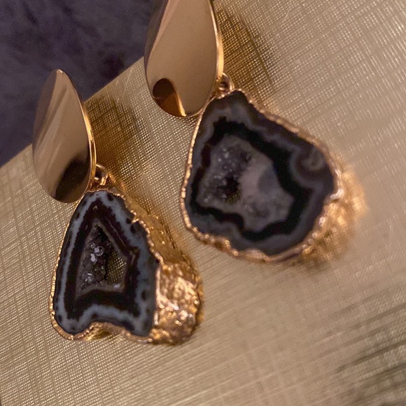 agate healing stone earings - Picture 3 of 9